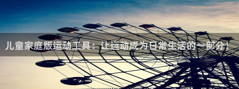 哈哈体育官网:儿童家庭版运动工具:让运动成为日常生活的一部分